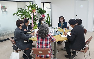 충남교육청 장학사님 외 청소년업무관련 담당자 방문